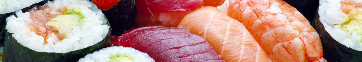 Eating Asian Fusion Japanese Sushi at Sake-Tumi restaurant in Binghamton, NY.